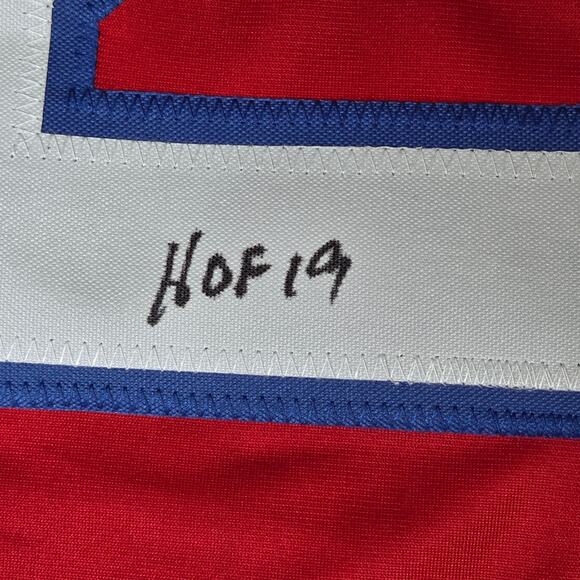 Guy Carbonneau "HOF 19" Signed Montreal Canadiens Custom Jersey Beckett Witness - Picture 12 of 14